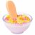 Variation Blanc, jaune, rose du produit Bol de Céréales pour poupée de la marque Tiny Harlow