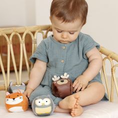 Lot de 4 balles doudous Forêt Doodballs