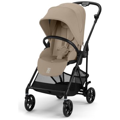 Poussette compacte Melio Carbon Almond Beige Cybex