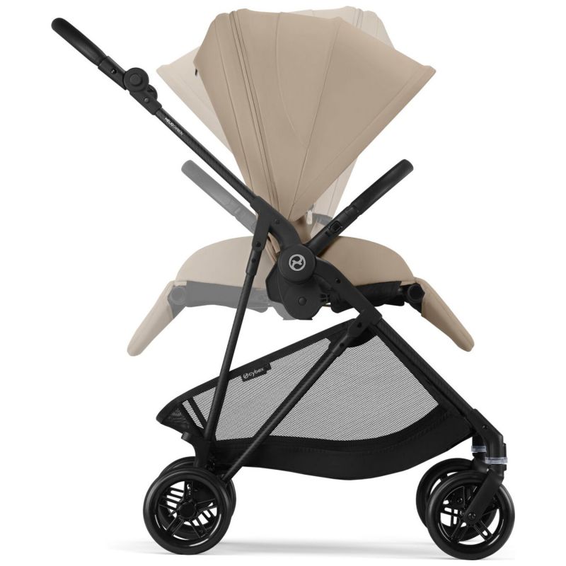 Poussette compacte Melio Carbon Almond Beige Cybex Produit 7