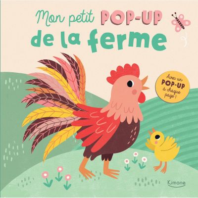 Livre Mon petit pop-up de la ferme - Reconditionné Editions Kimane
