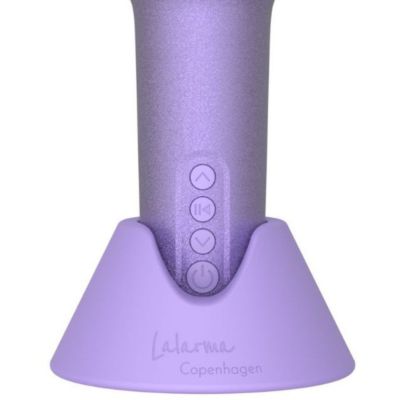 Microphone Bluethooth avec haut-parleur intégré Glitter pourpre