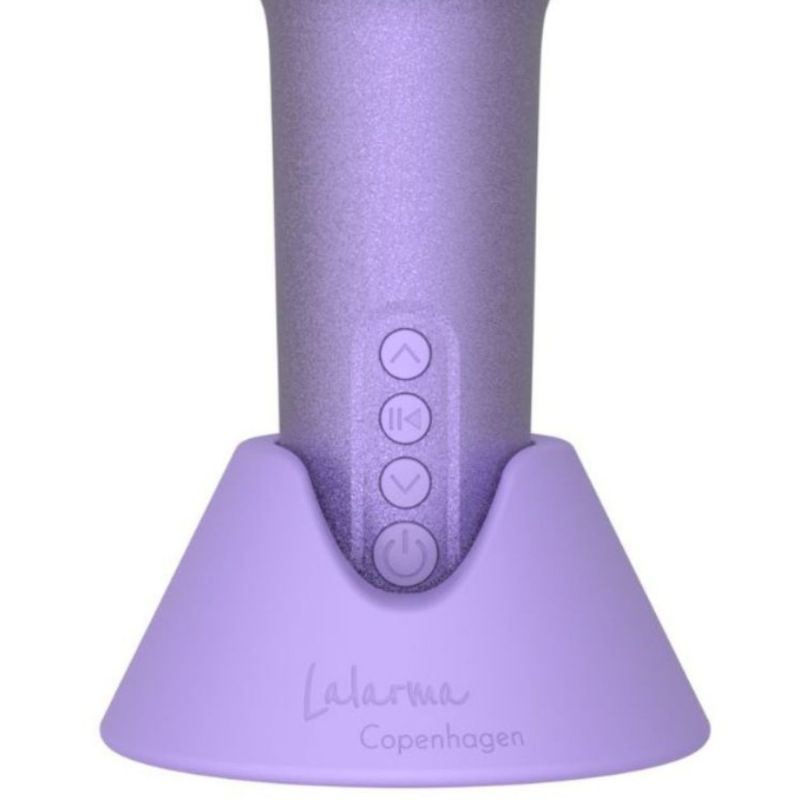 Microphone Bluethooth avec haut-parleur intégré Glitter pourpre Lalarma Produit 2