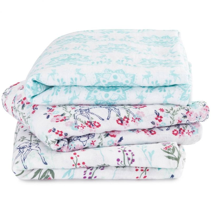 Lot de 3 langes musy Bambi (70 x 70 cm) aden + anais