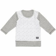 Tee-shirt réversible Lovely Grey (4-6 mois)  par Snoozebaby