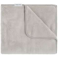Couverture polaire Cozy Urban taupe (65 x 75 cm) - Baby's Only