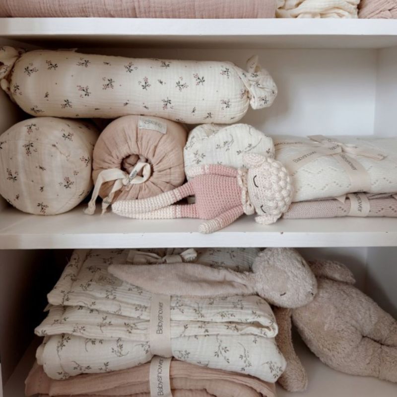 Plaid Roseberry (60 x 90 cm) Babyshower Ambiance 3