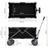 Chariot de transport Rollster Mystic Black Kinderkraft Produit 7