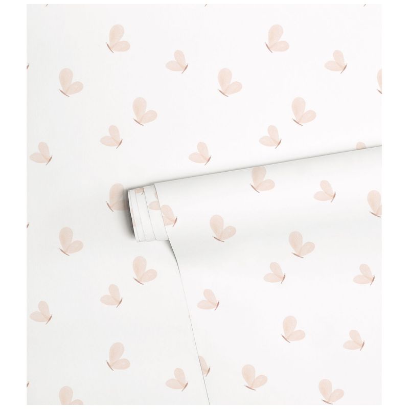 Papier peint Cherry Cherie papillons Love white (50 cm x 10m)  Lilipinso Produit 5