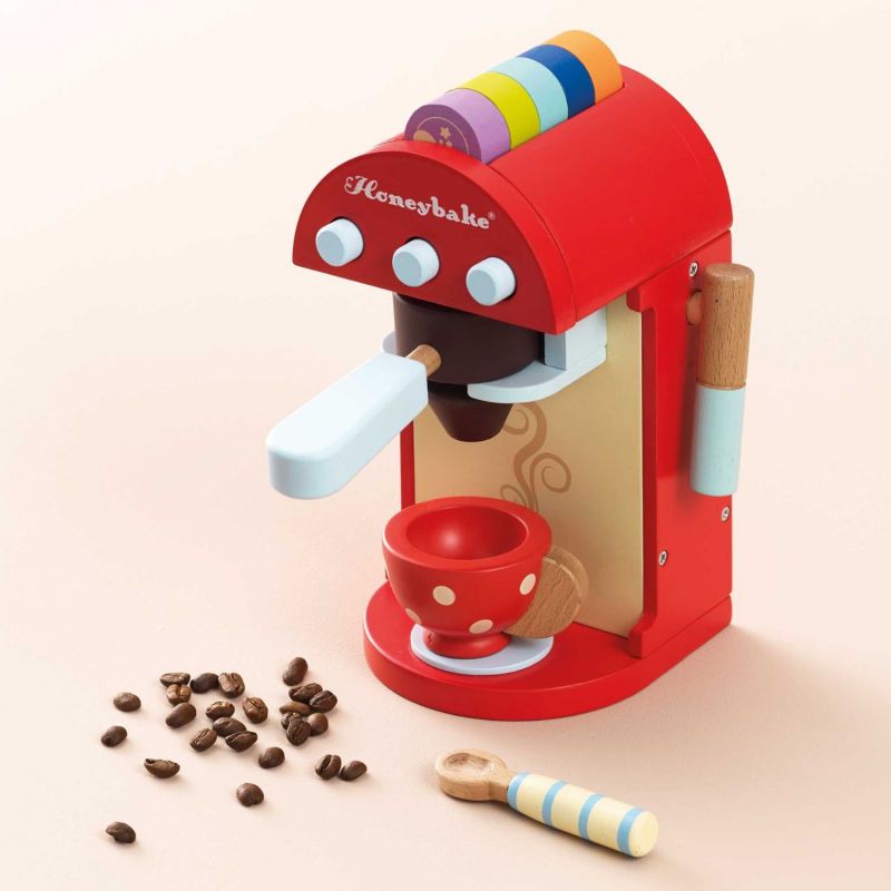 Machine à café et dosettes en bois FSC Le Toy Van Ambiance 3