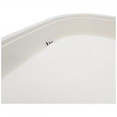 Housse pour matelas de table à langer Balnéo blanc - Bo Jungle