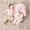 Peluche Fanfan l'éléphant Rose (80 cm) Nattou Ambiance 3