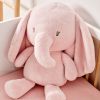 Peluche Fanfan l'éléphant Rose (80 cm) Nattou Ambiance 7