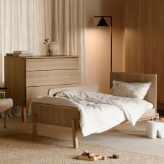 Lit bébé évolutif Ashi Honey Ash (140 x 70 cm)