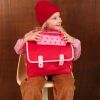 Cartable A4 maternelle Rouge (33 cm) Atelier Wagram Ambiance 2