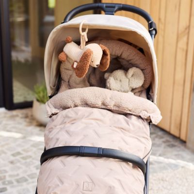 Chancelière pour poussette Embossed Milky Coffee (6-36 mois)