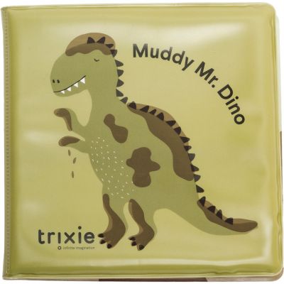 Livre de bain magique Les aventures de Mr. Dino dans la boue  par Trixie