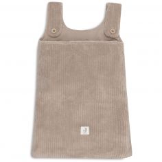 Sac de rangement Cloudy Rib Milky Coffee - Jollein