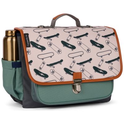 Cartable A4 primaire Grey Skates (38 cm)