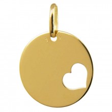 Médaille coeur ajouré (or jaune 375°)  par Maison Augis