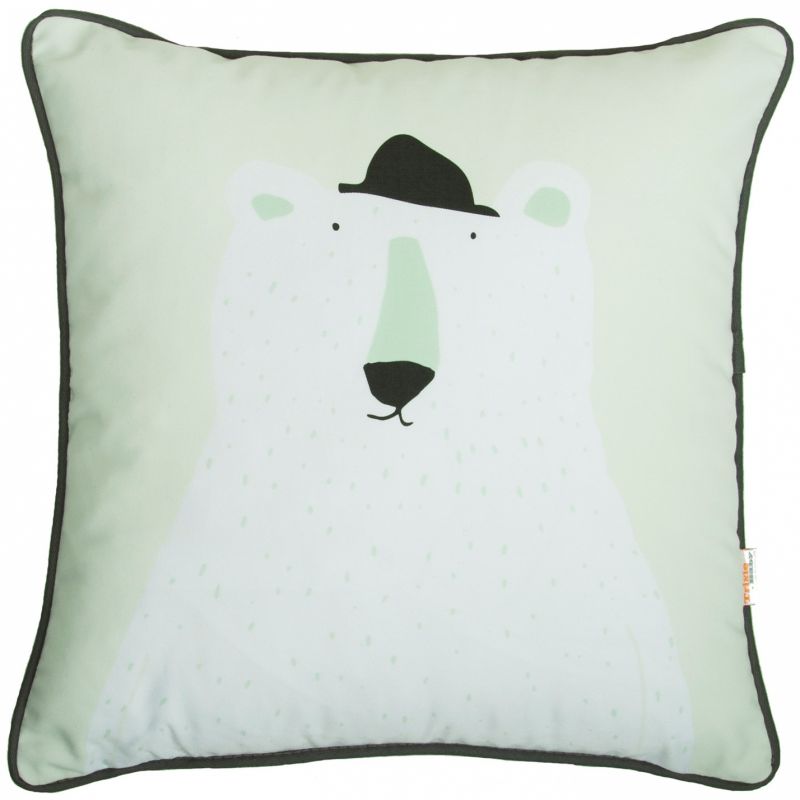 Coussin carré ours blanc (32 x 32 cm) Trixie