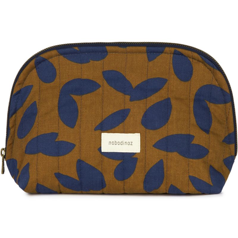 Paris-tokyo trousse de toilette Blue Leaves Nobodinoz Produit 2