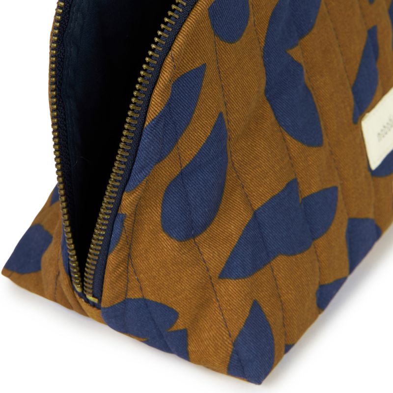 Paris-tokyo trousse de toilette Blue Leaves Nobodinoz Produit 3