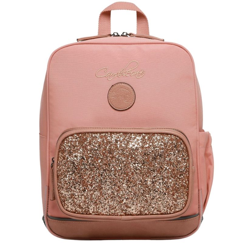 Sac à dos maternelle Glossy Pink (33 cm) Caméléon Produit 1