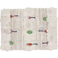 Tapis lavable Veggie Garden x Oli & Carol (120 x 160 cm) - Lorena Canals