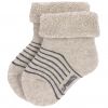 Lot de 3 paires de chaussettes bébé en coton bio gris (pointure 12-14)  par Lässig 