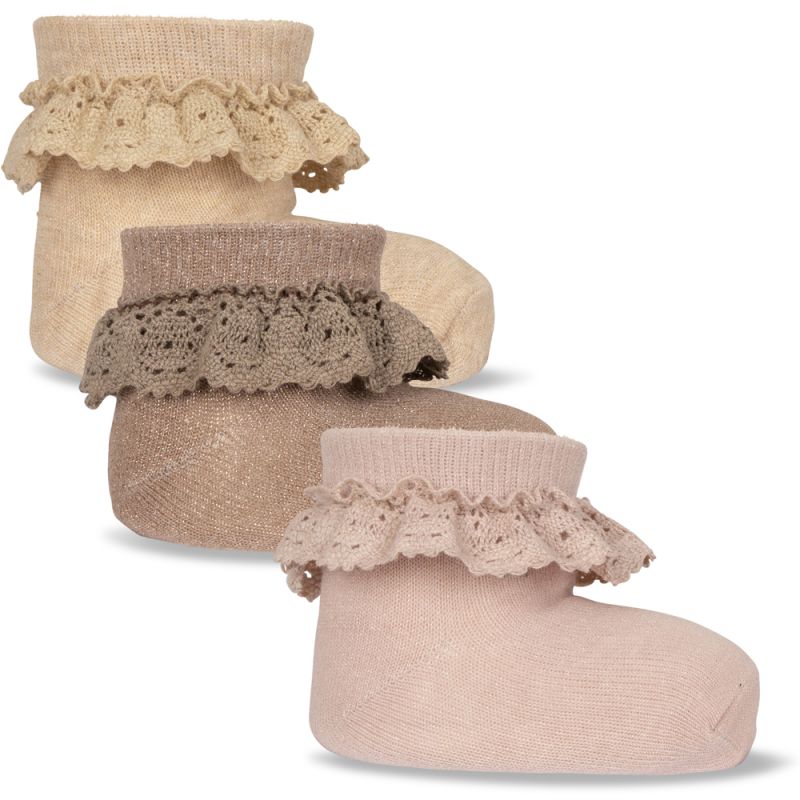 Lot de 3 paires de chaussettes (pointure 22-24 cm) Konges Slojd