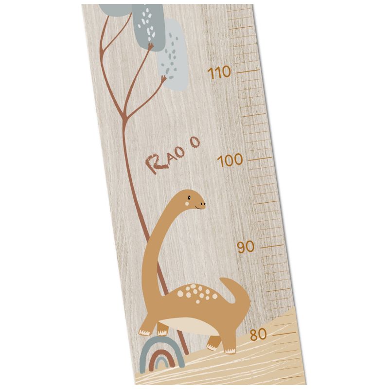 Toise en bois XXL Scennette Dino Charlie et Suzie Produit 3