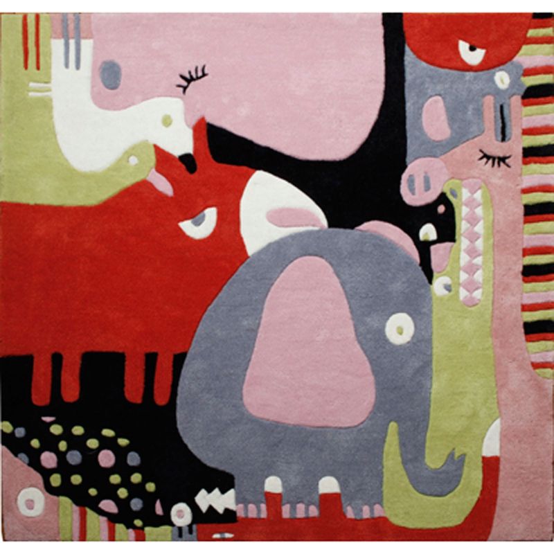 Tapis puzzle animaux safari 1(120 x 135 cm) AFKliving