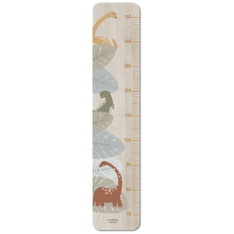 Toise en bois Dino Grande Feuilles Charlie et Suzie Produit 1