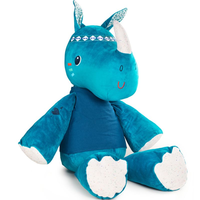 Peluche géante Marius le rhinocéros (90 cm) Lilliputiens Produit 1 grande taille