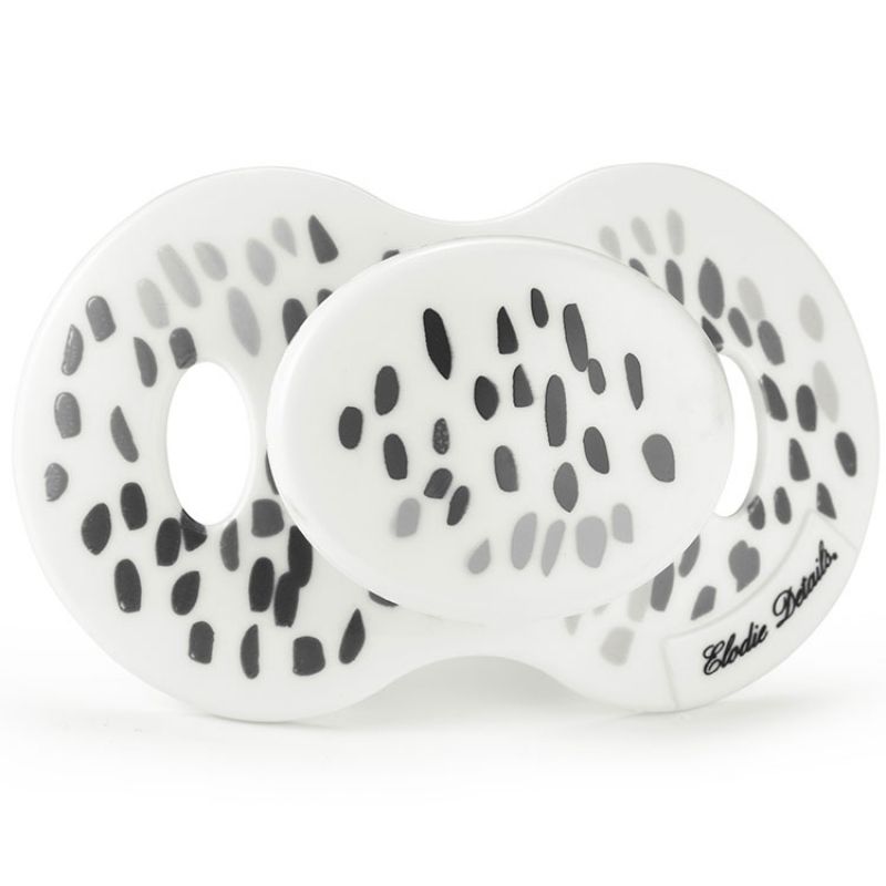 Sucette physiologique Dots of fauna (3 mois et +) Elodie Details