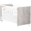 Lit à barreaux Scandi gris (60 x 120 cm) - Baby Price
