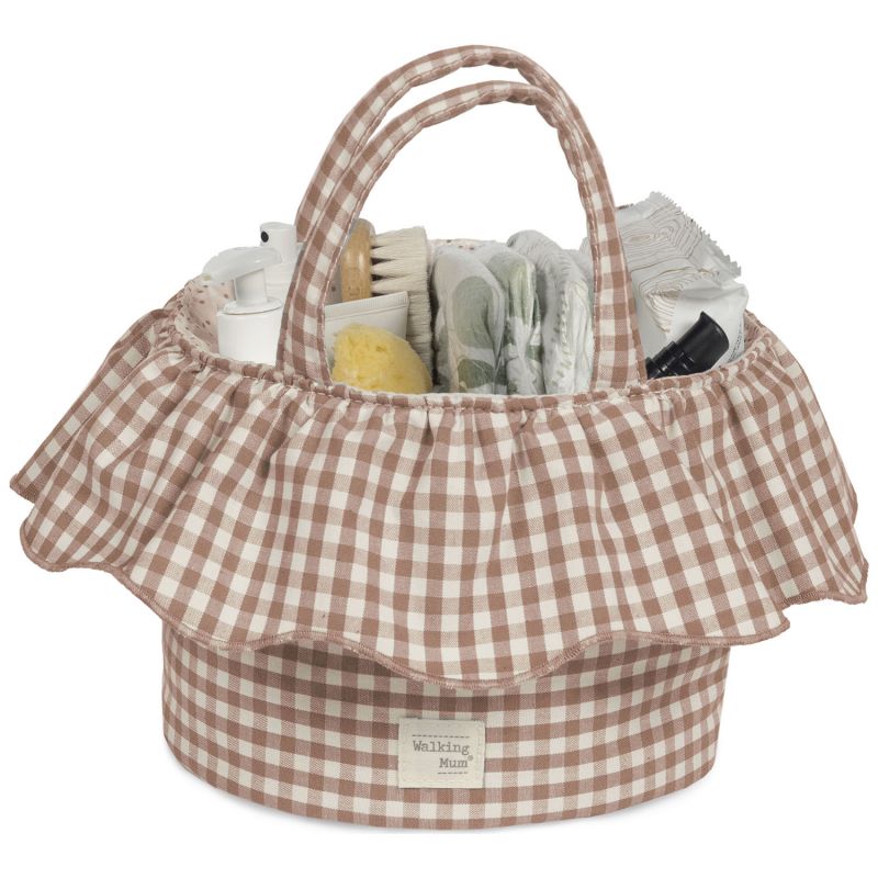 Panier de rangement Praliné Vichy Moka Walking Mum Produit 3