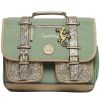 Cartable A4 primaire Glossy Kahki (38 cm) - Caméléon