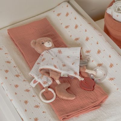 Doudou plat attache sucette Lily