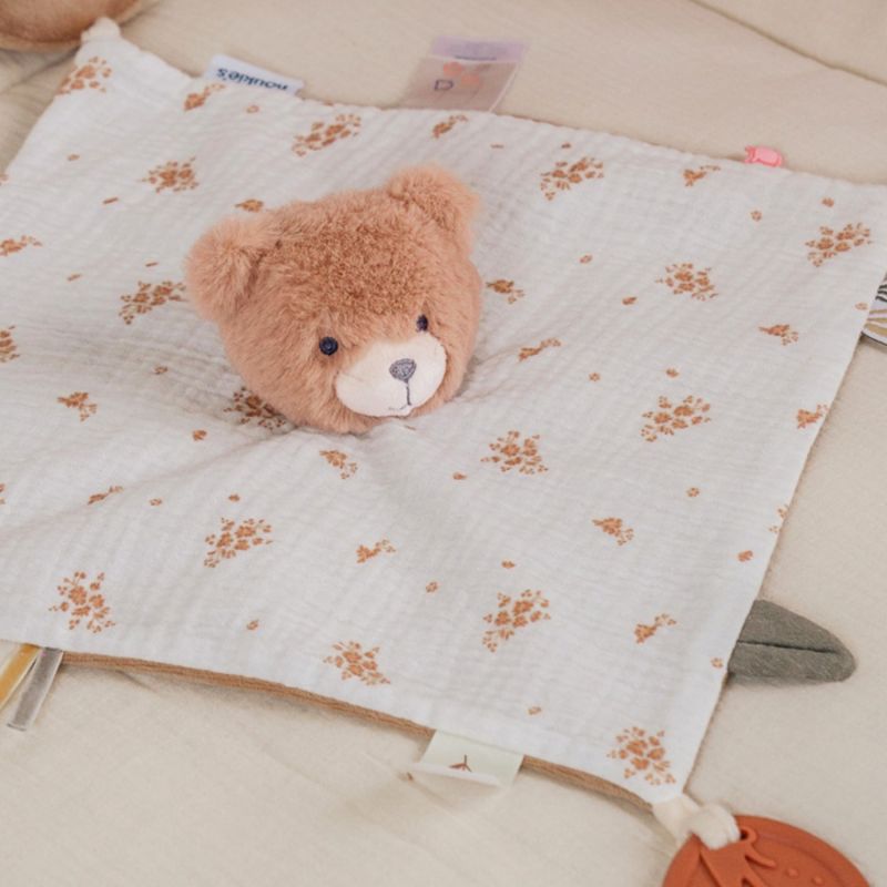 Doudou plat attache sucette Lily Noukie's Ambiance 5