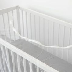Moustiquaire zippée pour lit bébé 60 x 120 cm