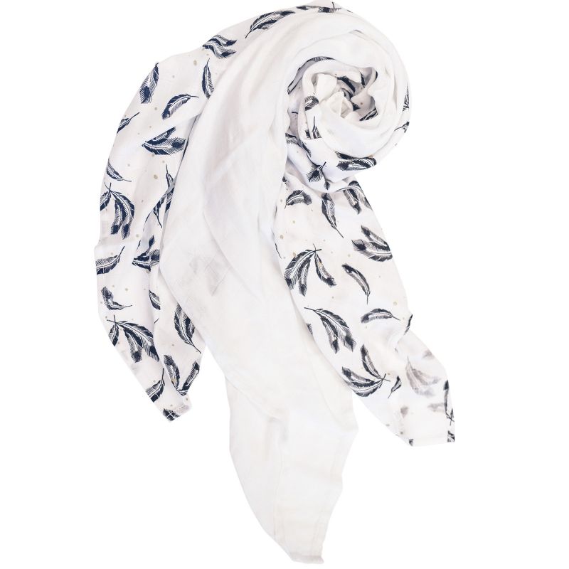 Lot de 3 langes en viscose de bambou Plume (60 x 60 cm) Domiva