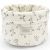 Variation Blanc, vert, noir du produit Panier de toilette Olive Bloom (18 cm) de la marque Babyshower