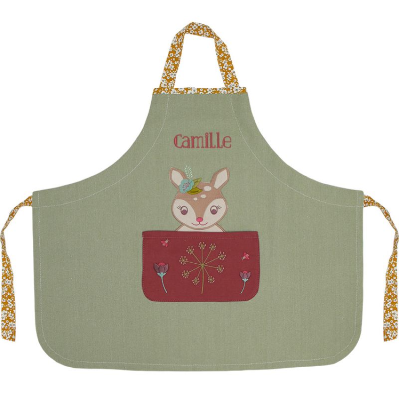Tablier faon (personnalisable) L'oiseau bateau