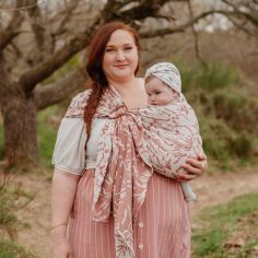 Echarpe de portage Sling Azalée Nude SeaCell