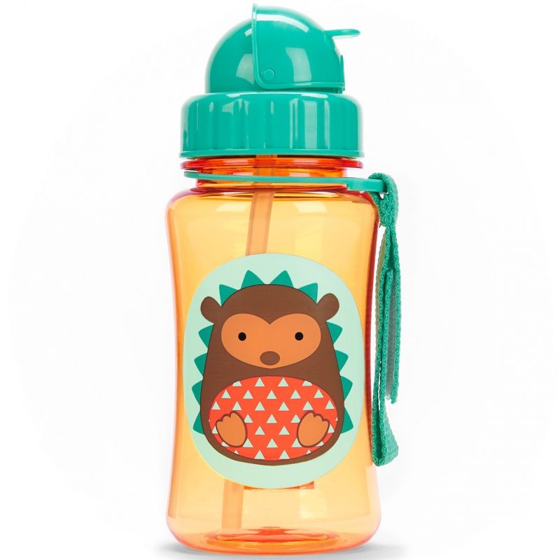 Gourde à paille Zoo hérisson orange (350 ml) Skip Hop