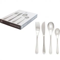 Coffret 4 couverts enfant lisses personnalisable (4 pièces)
