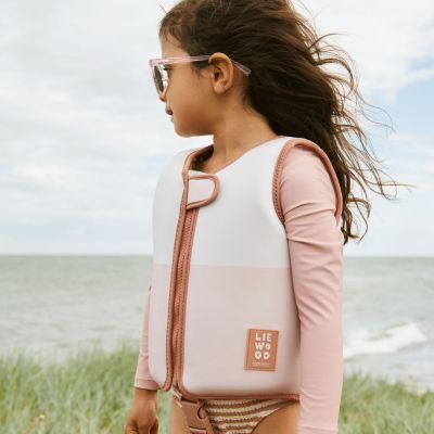Gilet de natation Dove manches longues Tuscany Rose (1-2 ans)