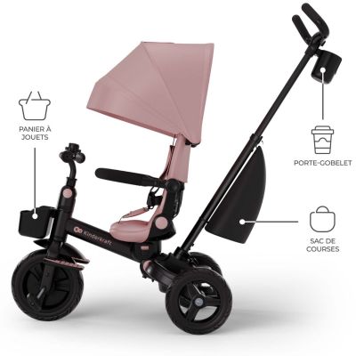Tricycle évolutif Aveo 2 Plus Pink